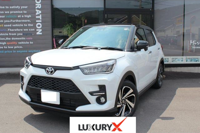 Rear view of 2025 Toyota Raize Turbo