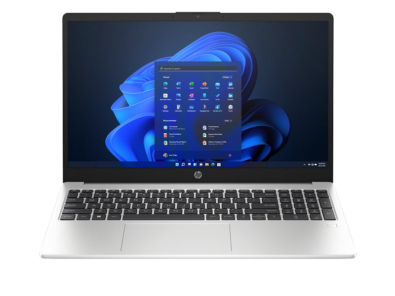 HP 250 G10 Laptop 13th Gen i3 with 8GB RAM, 512GB SSD, 15.6" FHD Display in Silver