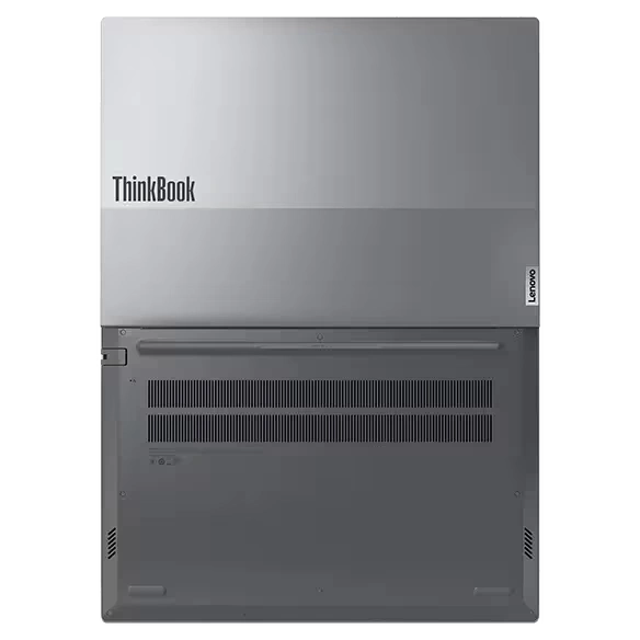Side profile of Lenovo ThinkBook 16 G6 showing ports and sleek aluminum body