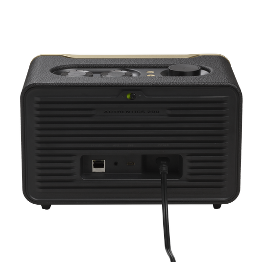 JBL Authentic 200 stereo speaker with wood finish