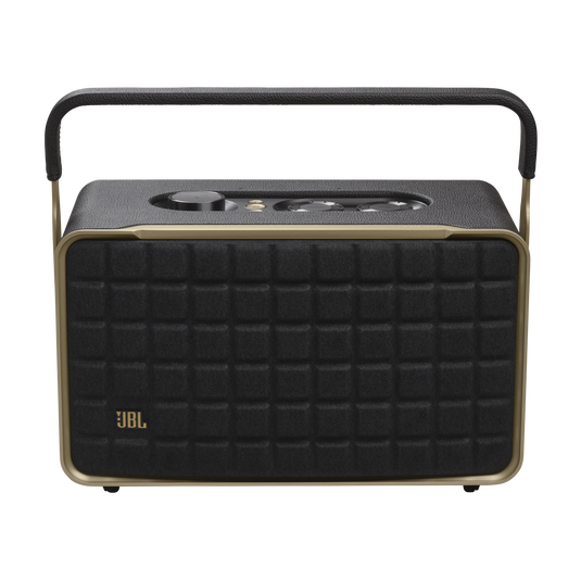 JBL Authentic 300 retro-style wireless speaker front view