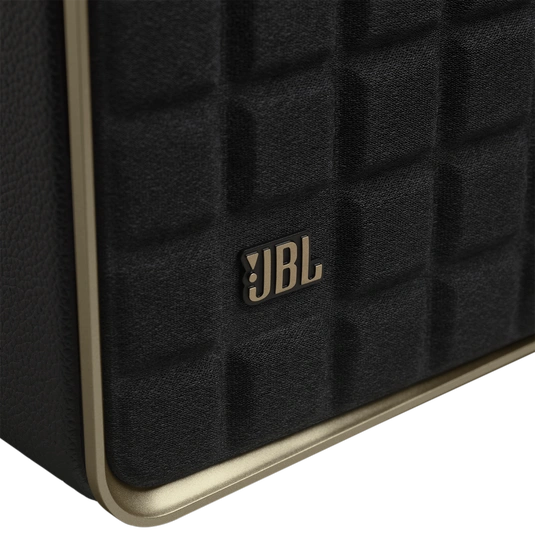 JBL Authentics 500 speaker connected to smartphone via Bluetooth 5.3