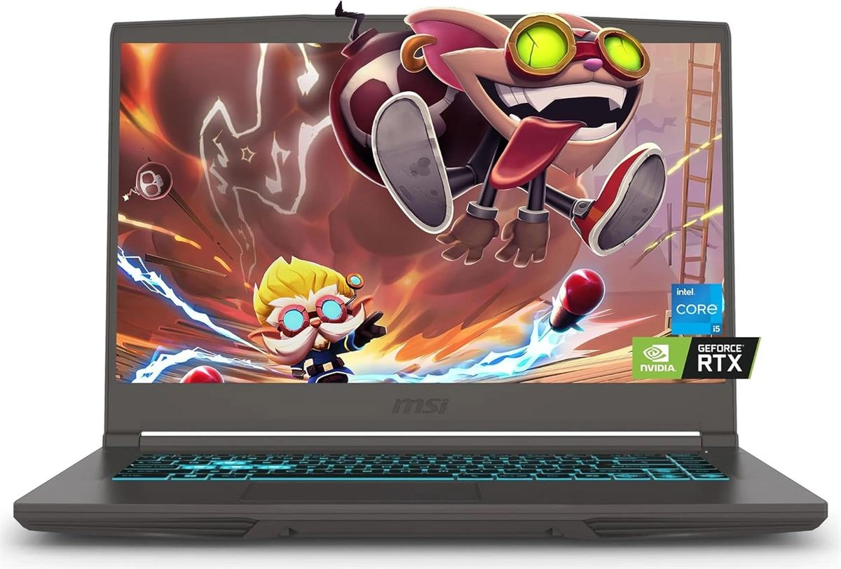 MSI Thin 15 B13VF-2829US gaming laptop with RTX 4060 and Intel i5-13420H