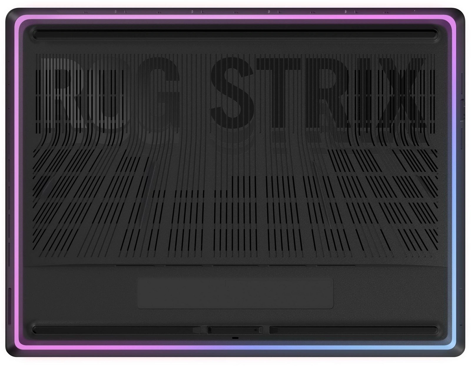 ASUS ROG Strix SCAR 16 cooling vents and rear I/O ports