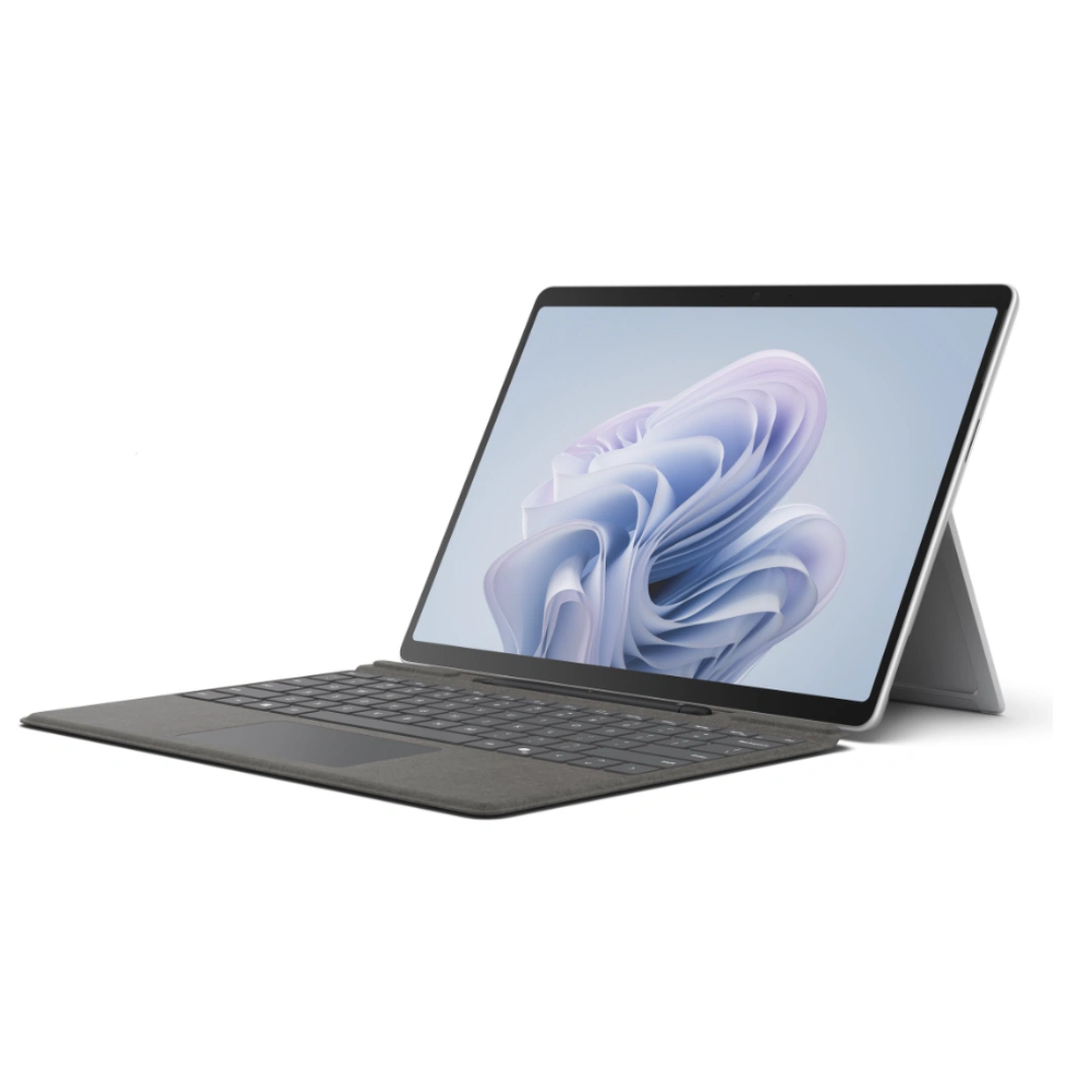 Microsoft Surface Pro 10 Platinum – 13-inch PixelSense Flow display with detachable keyboard