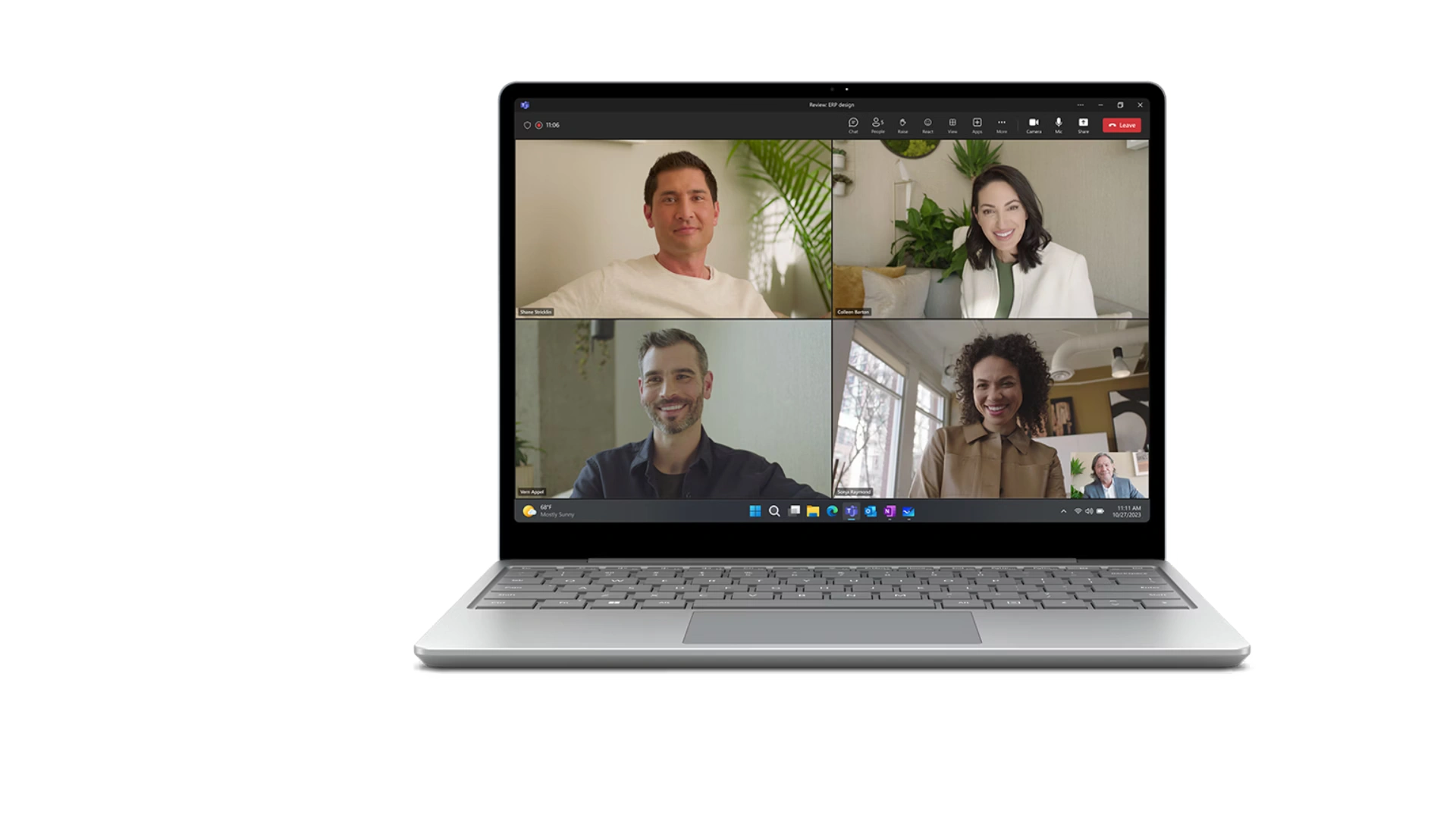 Microsoft Surface Laptop Go 3 12.4 inch Intel i5 front view