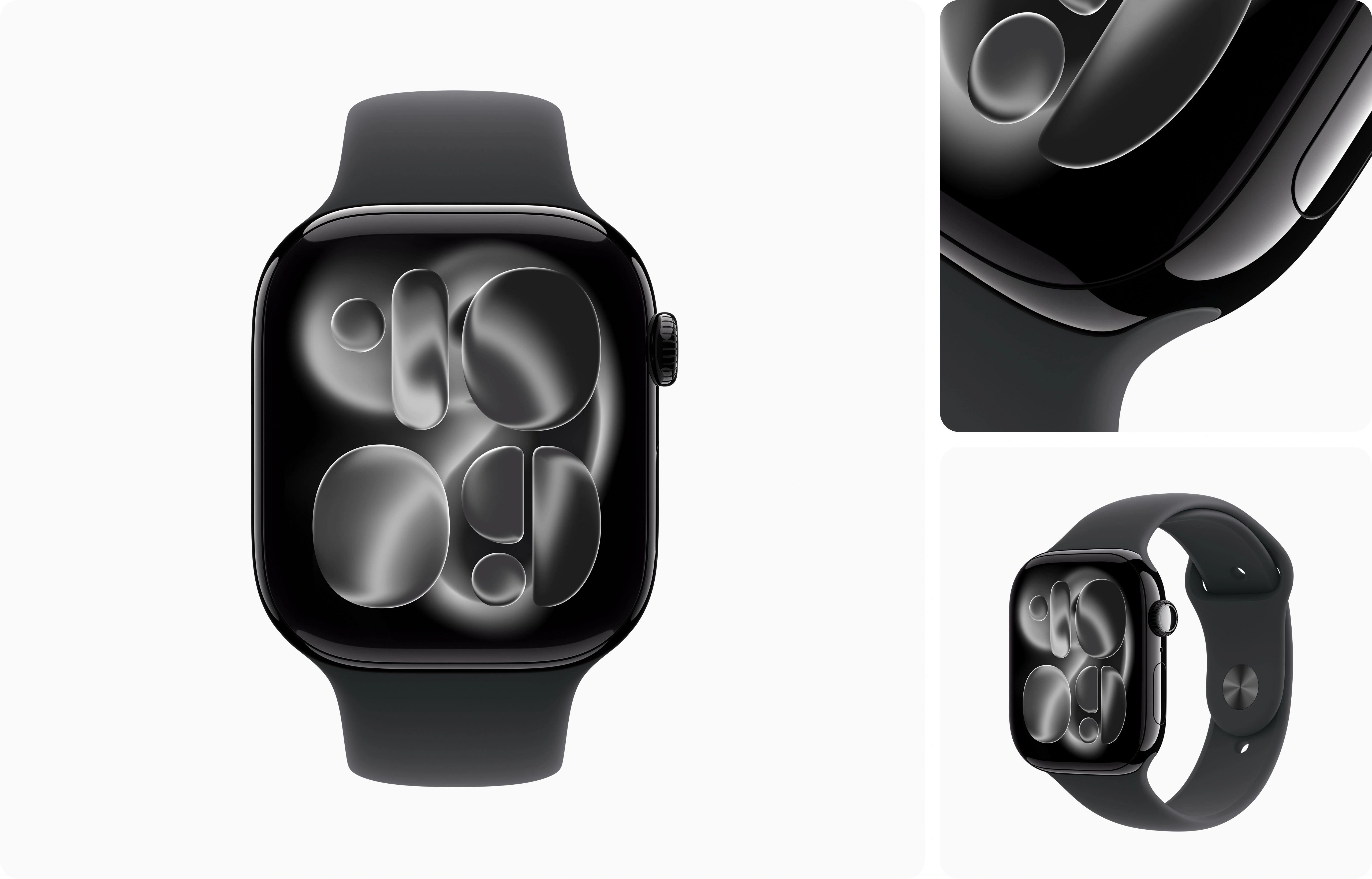 Apple Watch Series 11 46mm Aluminum Black with Always-On Retina Display