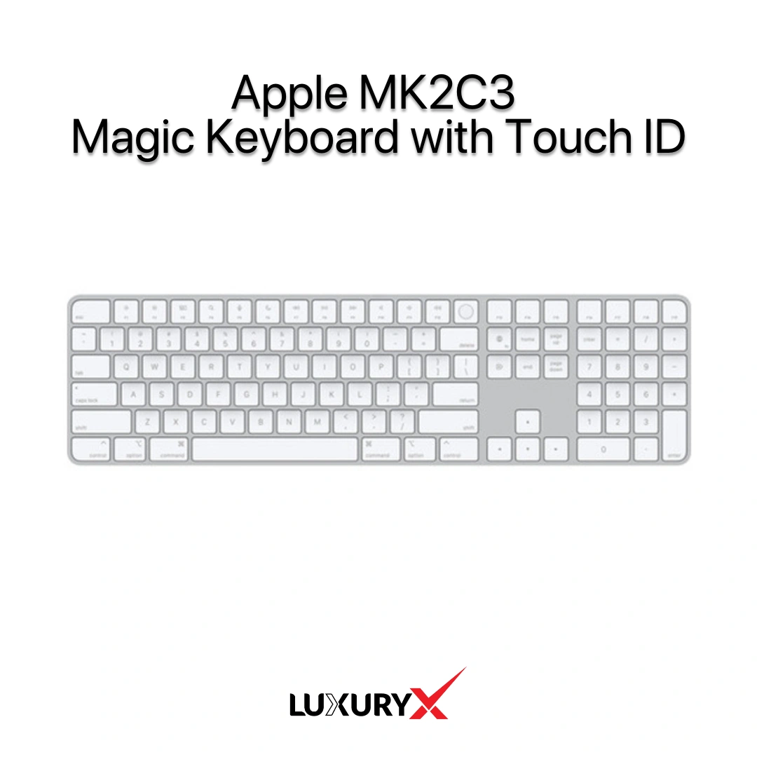 Apple MK2C3 Magic Keyboard with Touch ID & Numeric Keypad